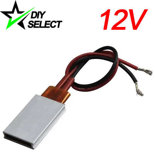 Heating Plate Element Aluminium PTC 35x21x5mm 12V DC 80Deg **LOCAL STOCK**