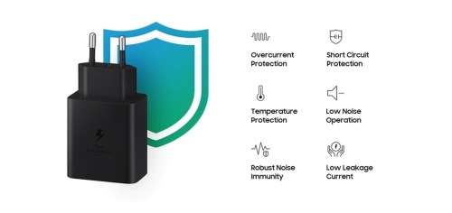45W Super Fast Charger USB-C For Galaxy S22 S21