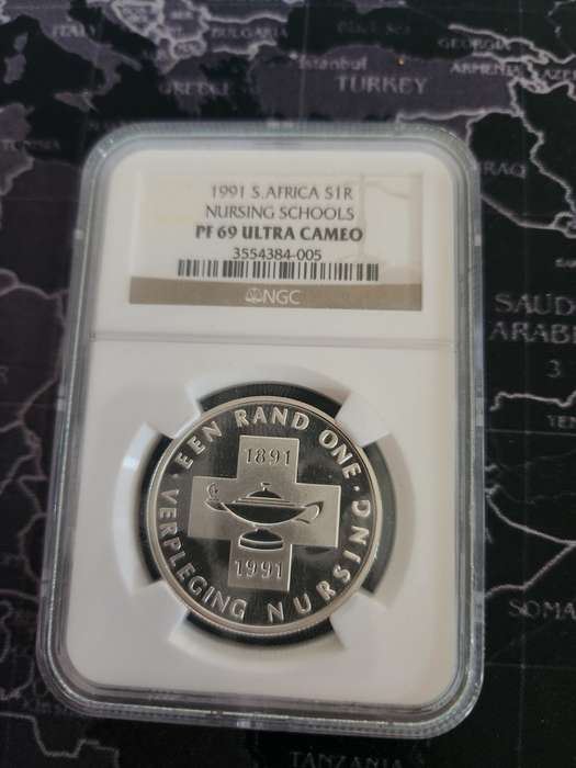 1991 Silver PF69 R1 - Nursing School