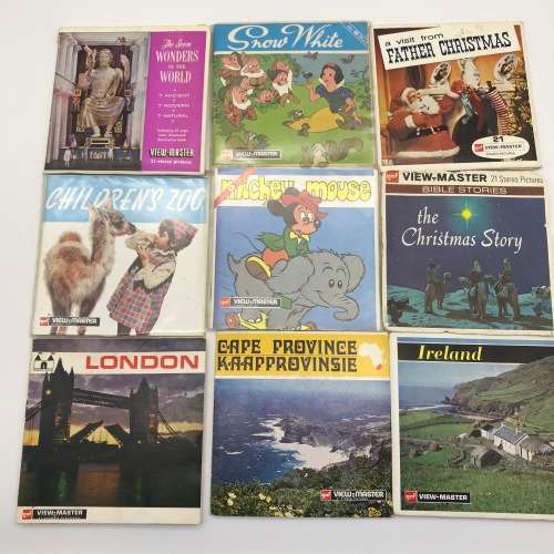 Vintage 'View Master' and Numerous View Master Reels (75)