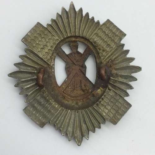 British - `The Royal Scots` Cap Badge
