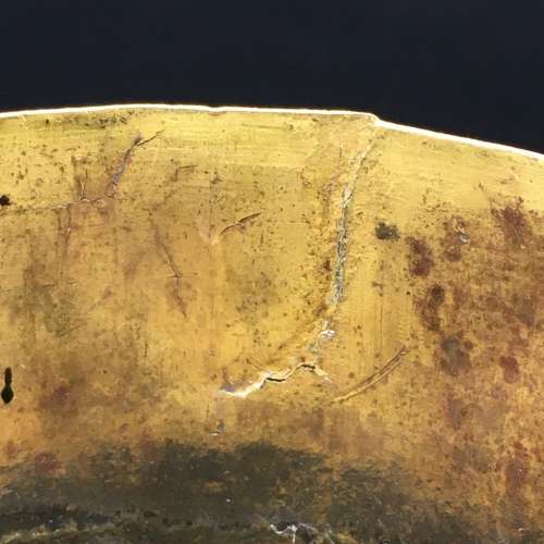 Pair WW1 `Trench Art` Brass Artillery Shells