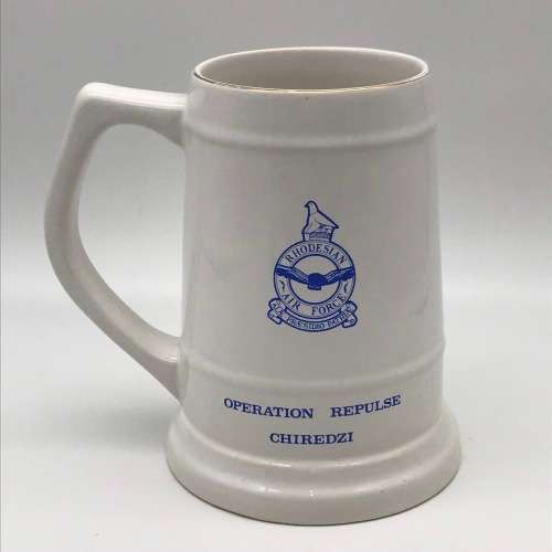 Rhodesia - `Rhodesian Air Force - Operation Repulse` Beer Tankard
