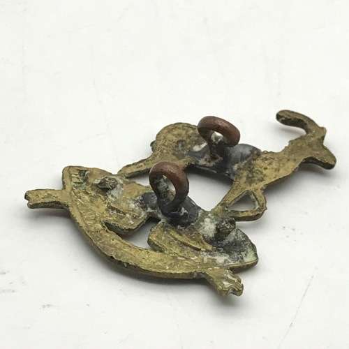 South Africa - WW2 `Pretoria Regiment` Collar Badge (Cast)