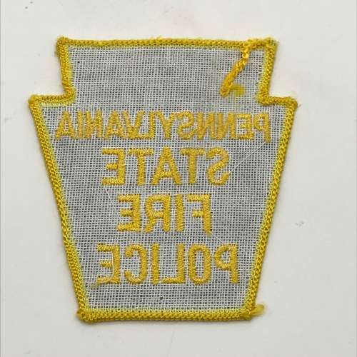 USA `Pennsylvania State Fire Police` Shoulder Patch