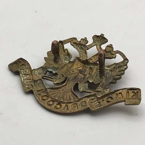 British - `1st Kings Dragoon Guards` (1896 - 1915) Cap Badge