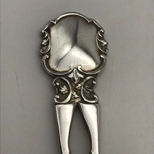 Solid Silver `Rifle Association` Shooting Spoon (E.D.R.A.)