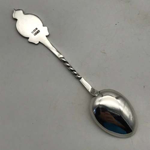 Silver & Enamel `Park Hill Air Rifle Club` Shooting Spoon (1909)