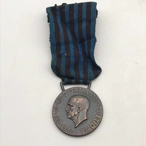 Pre-WW2 Italian `Ethiopian` Campaign Medal (with Gladius Sword)