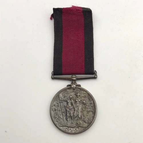 Natal 1906 Rebellion Medal `F. Mackrory` (Durban Light Infantry)