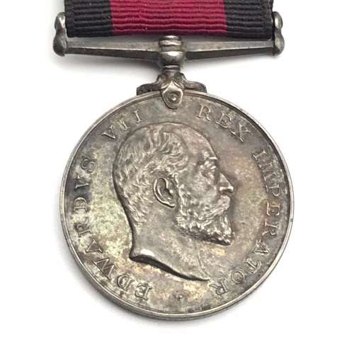 Natal 1906 Rebellion Medal `F. Mackrory` (Durban Light Infantry)