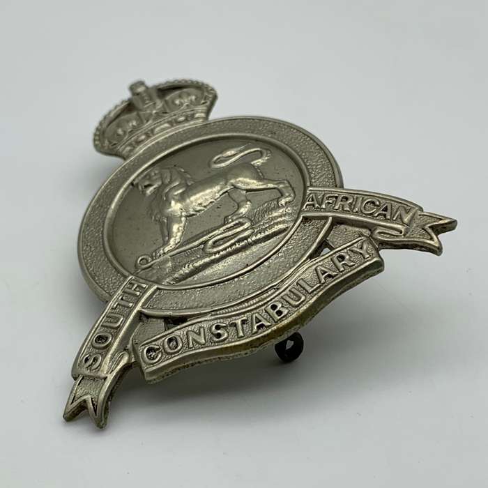 Rare `S.A. Constabulary` Hat Badge (1902 - 1908)