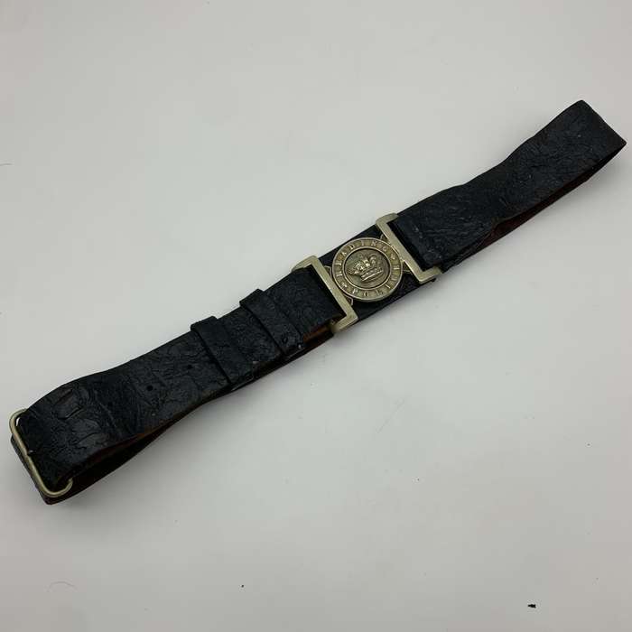 Very Rare Victorian `READING POLICE` Belt with Buckle