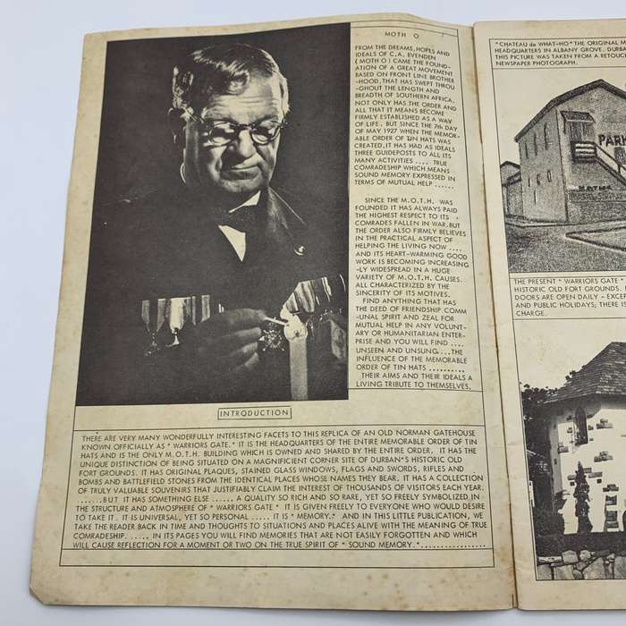 WW2 - S. African `The Gate of the Warrior` M.O.T.H`S  Magazine