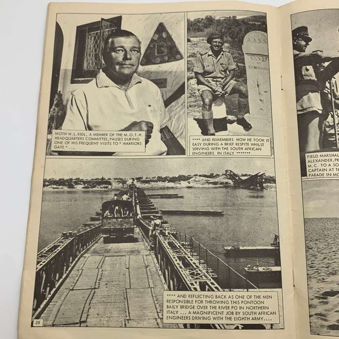 WW2 - S. African `The Gate of the Warrior` M.O.T.H`S  Magazine