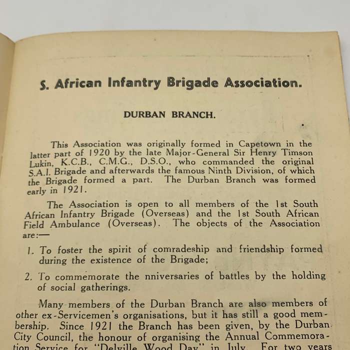 Scarce S. African 1937 `Coronation/Union is Strength` Souvenir Programme