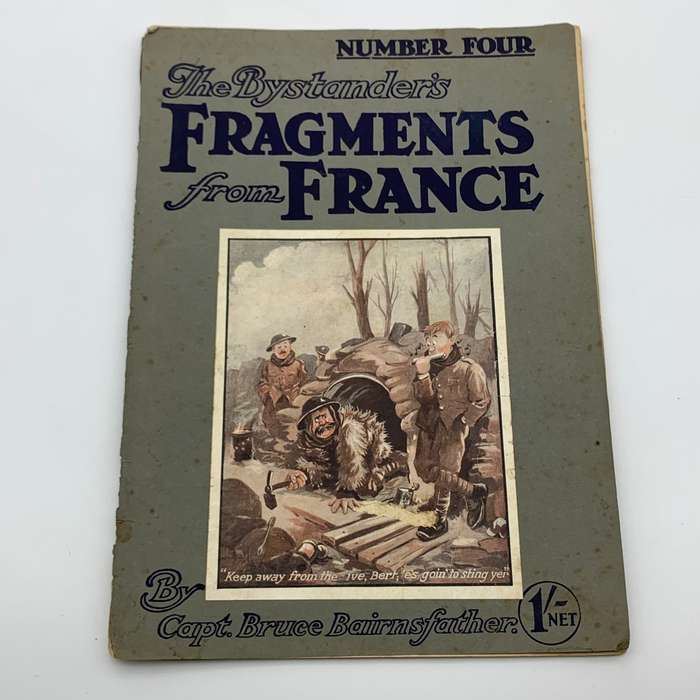 WW1 `Fragments from France` Cartoons by `Capt. Bruce Bairnsfather` (No. 4)