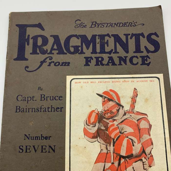 WW1 `Fragments from France` Cartoons by `Capt. Bruce Bairnsfather` (No. 7)