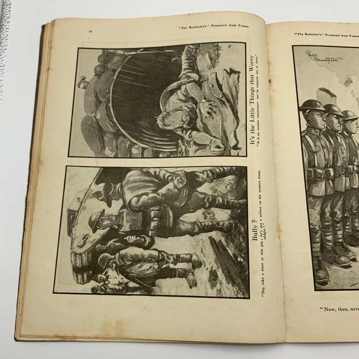 WW1 `Fragments from France` Cartoons by `Capt. Bruce Bairnsfather` (No. 7)