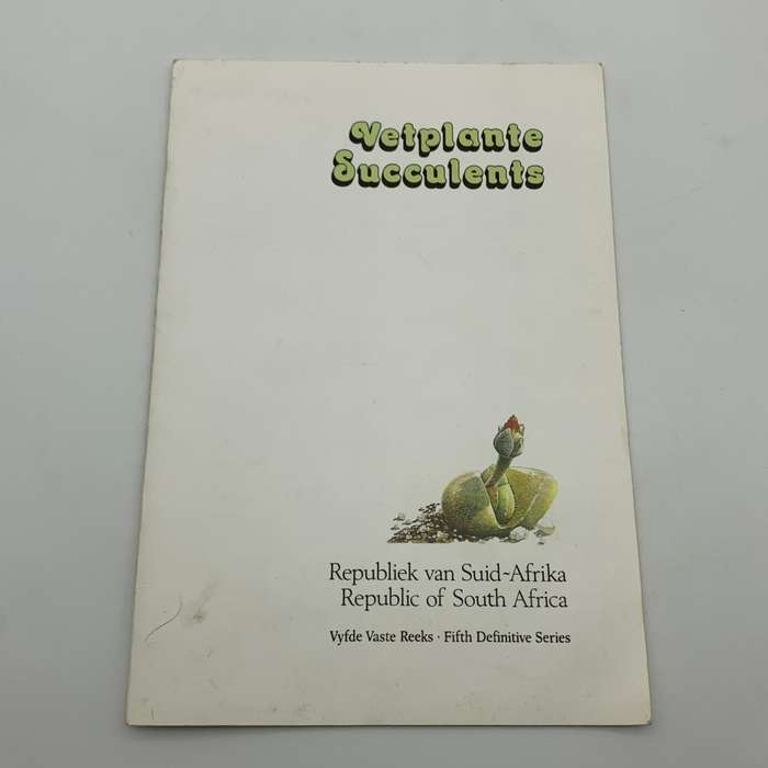 SA  Fifth Definitive Series `Succulents` (1-9-1988)