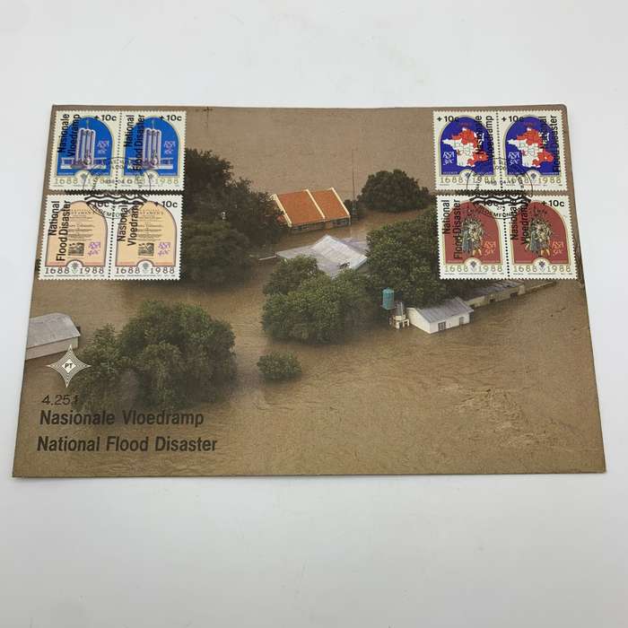 SA First Day Cover `National Flood Disaster` (13.4.1988)