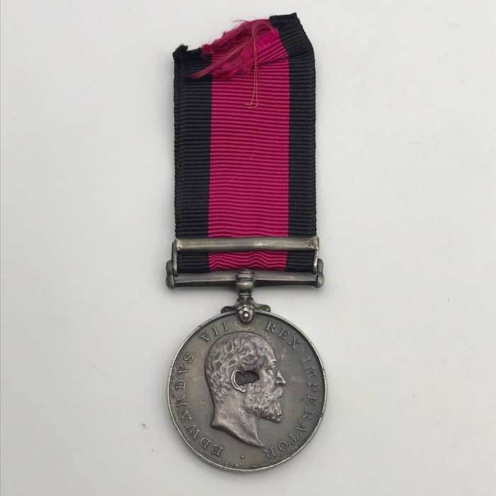 Natal 1906 Medal `J.J. Maherry` (Natal Rangers) (K.I.A. Deville Wood)