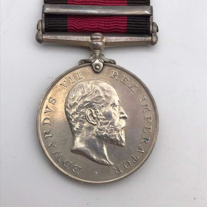 Natal 1906 Rebellion Medal `G. Mowat` (Natal Mounted Rifles)