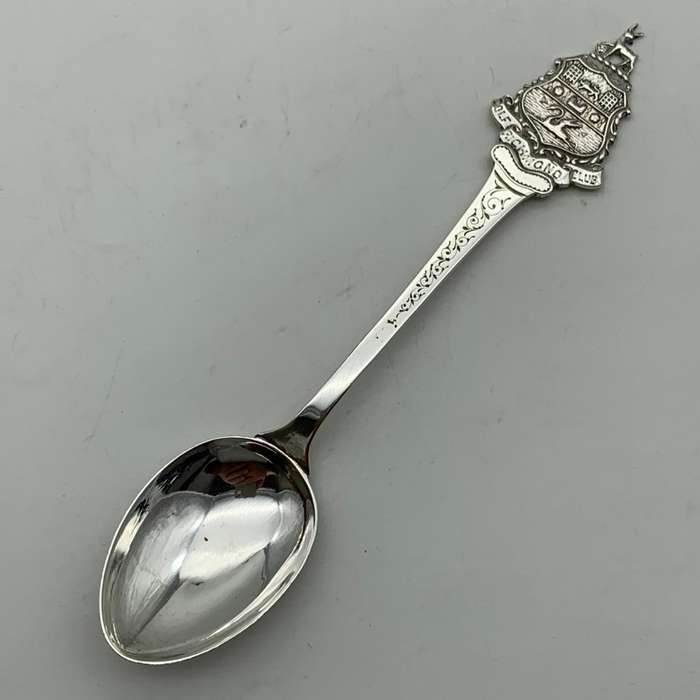 Solid Silver 'Richmond Golf Club' Souvenir Spoon (1907)
