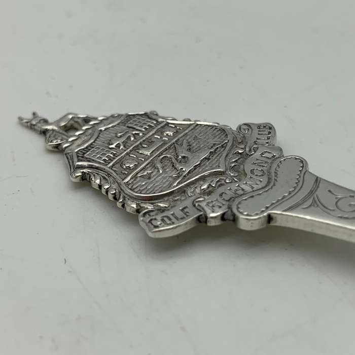 Solid Silver 'Richmond Golf Club' Souvenir Spoon (1907)
