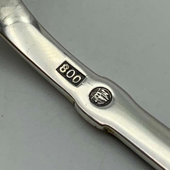 Silver & Enamel 'Lima - Plaza de Armas' Souvenir Spoon