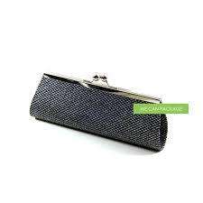 BLACK GLITTER PURSE