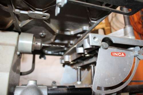 INCA.Table saw, Edge plainer & jointer, thicknesser planer & mortise table +extra parts +booklets