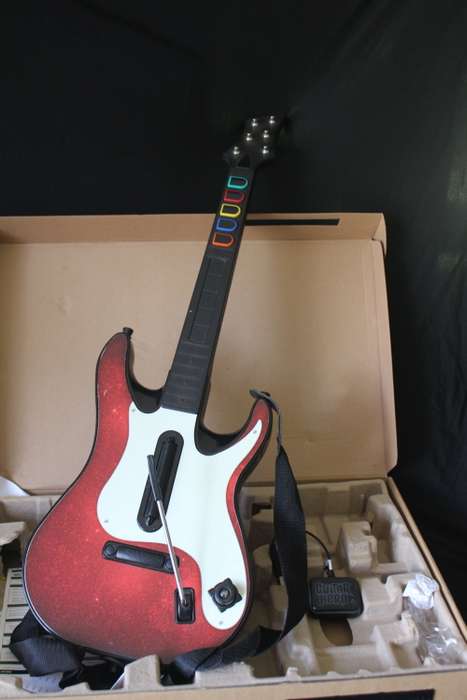 BOXED ORIGINAL PLAYSTATION 3 GUITAR HERO 2009 CONTROLLER IN FULL WORKING ORDER