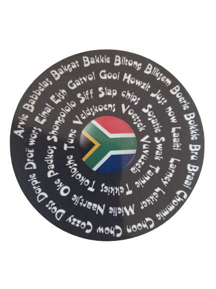 Licence Disc Sticker - SA Slang