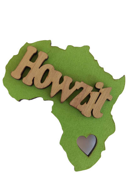 Fridge Magnet - Howzit Green