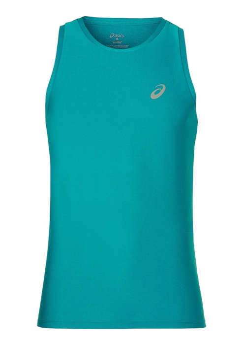 Asics Singlet Vest Men`s Lake Blue - X-Small