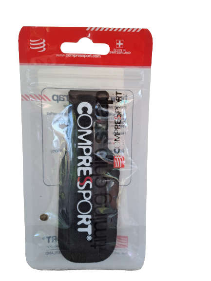 Timing Chip Strap Compressport Black