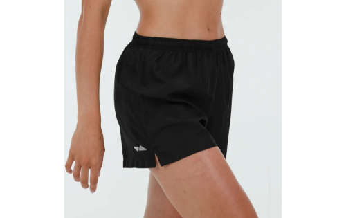 Running Shorts Square Leg Second Skins Black - Size Large
