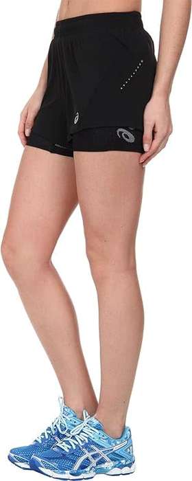 Asics Shorts Ladies 2-in-1 woven - Size Large (L)