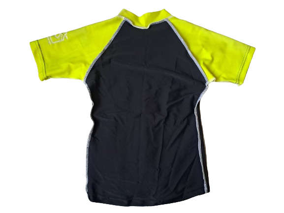 Suntop Kids Short Sleeve Surfs Up Second Skins - Size 5-6 years