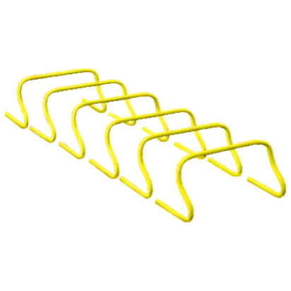Agility Hurdles 6 Inch Medalist - set of 6 pieces