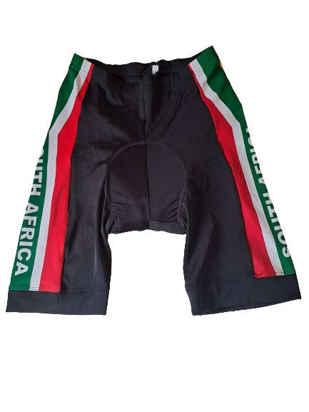 SA Flag Cycling Shorts Unisex - Size 2X-Large (2XL)