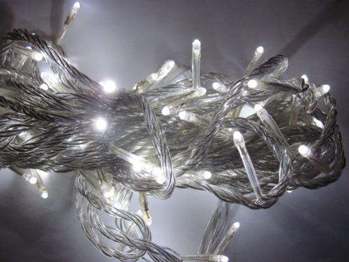 String fairy LED lights 10 meters. White.