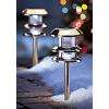 Solar Garden Lamps, White LED Set of Four. Crazy R1 Start !!
