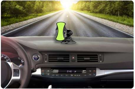 GripGo Instantly Grips Any Style Phone or GPS.