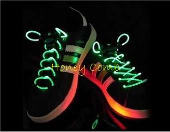 Glowing Shoe Laces. Light up the night with these COOL Platube laces.