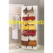 Adjustable Hanging Bag Rack.