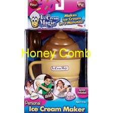 Ice Cream Magic. Makes Ice Cream in 3 Minutes - Just shake it to make it!