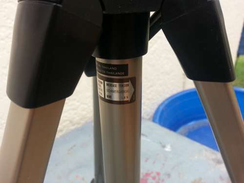 SLIK U 6600, video/photo adjustable tripod
