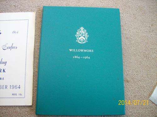 WILLOWMORE 1864-1964 GEDENK BOEK